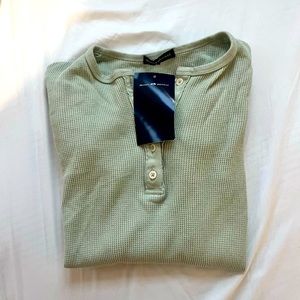 Brandy Melville Athern Thermal Top - Mint Green